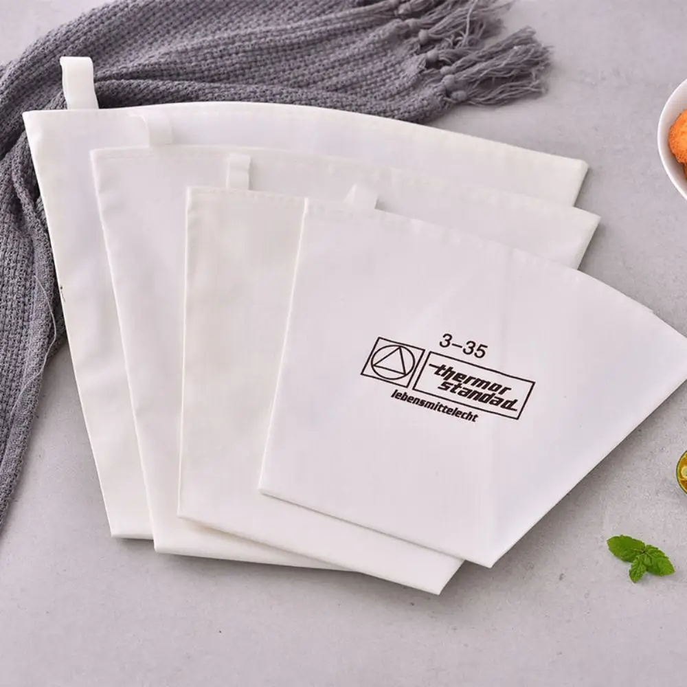 Cookie Cream Squeezing Bag 1Pc 35/40/46/50cm Cotton Fabric Reusable Pastry Bag Cake Home Party Baking Tool