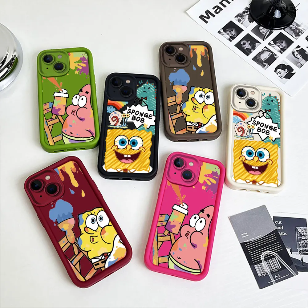 S-SpongeBob Patrick Star Case For Realme 12 11 8I 7I C67