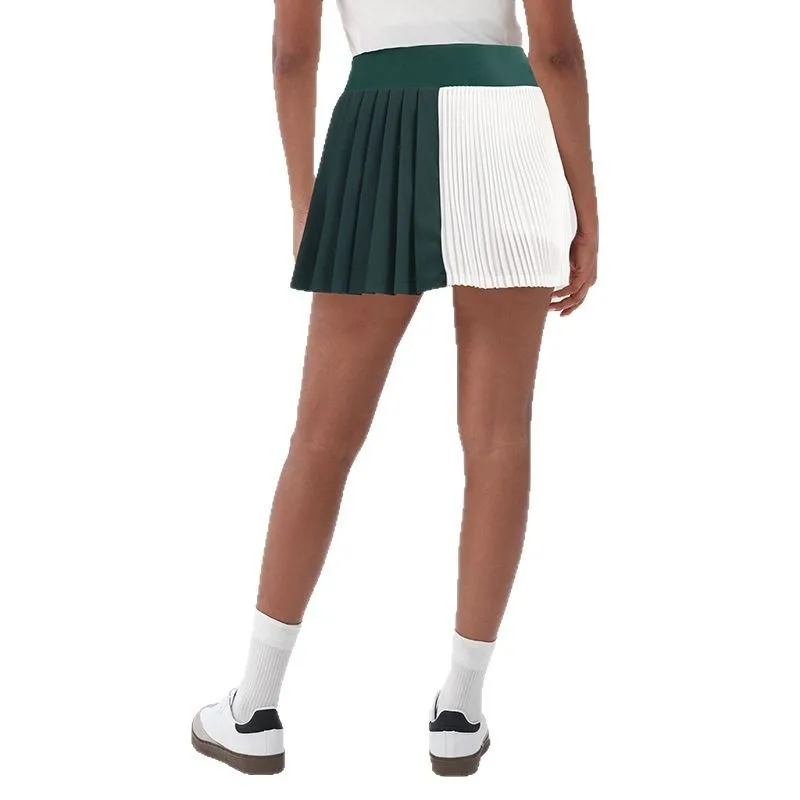 New Spring And Summer New Contrast Color Yoga Skirts Tight Stretch Golf Tennis Skirt Anti-exposure Running Sports Short