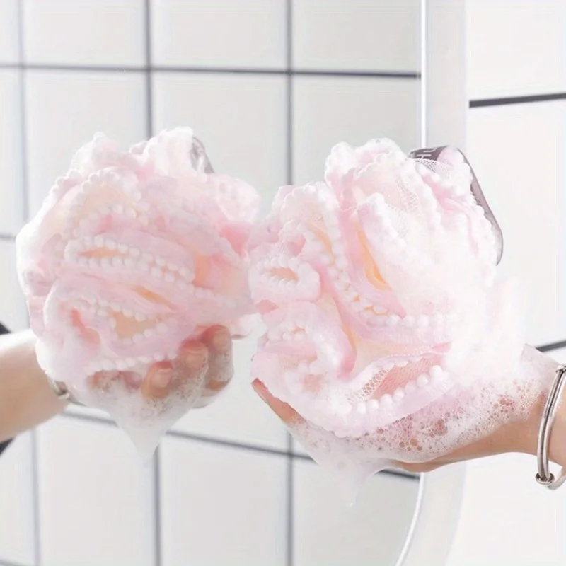 Luxurious Dual-Purpose Bath Bomb - Ultra-Soft, Non-Scattered Flower Balls