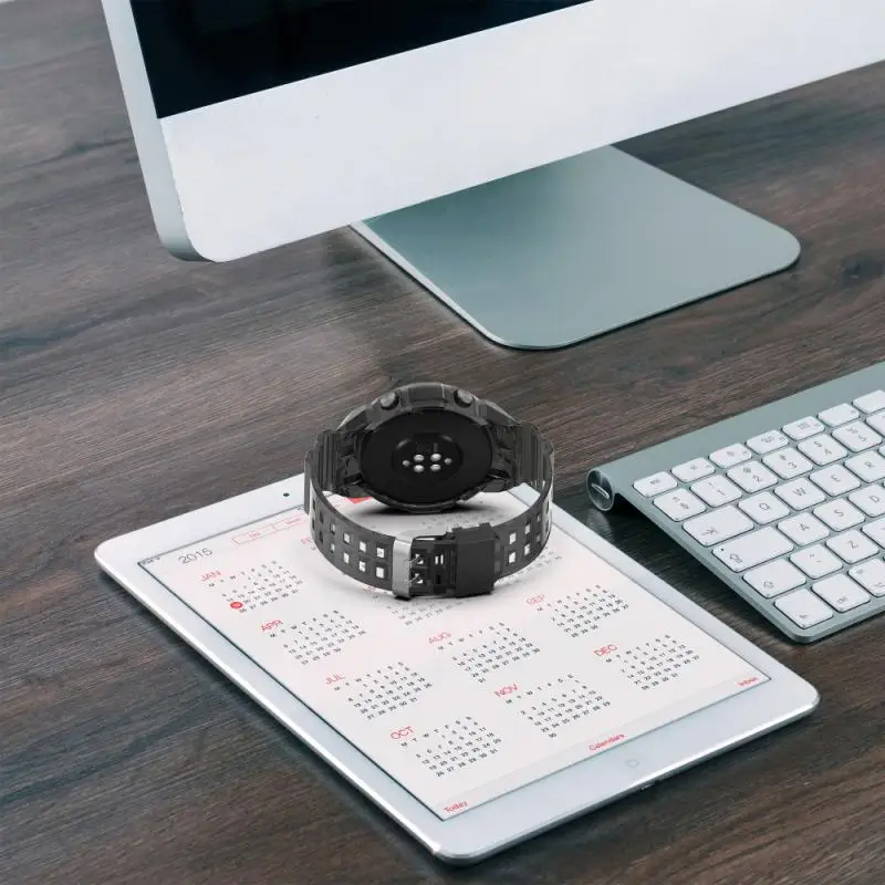 

Браслет для Huawei Watch Gt2 46 мм из нержавеющей стали и ТПУ
