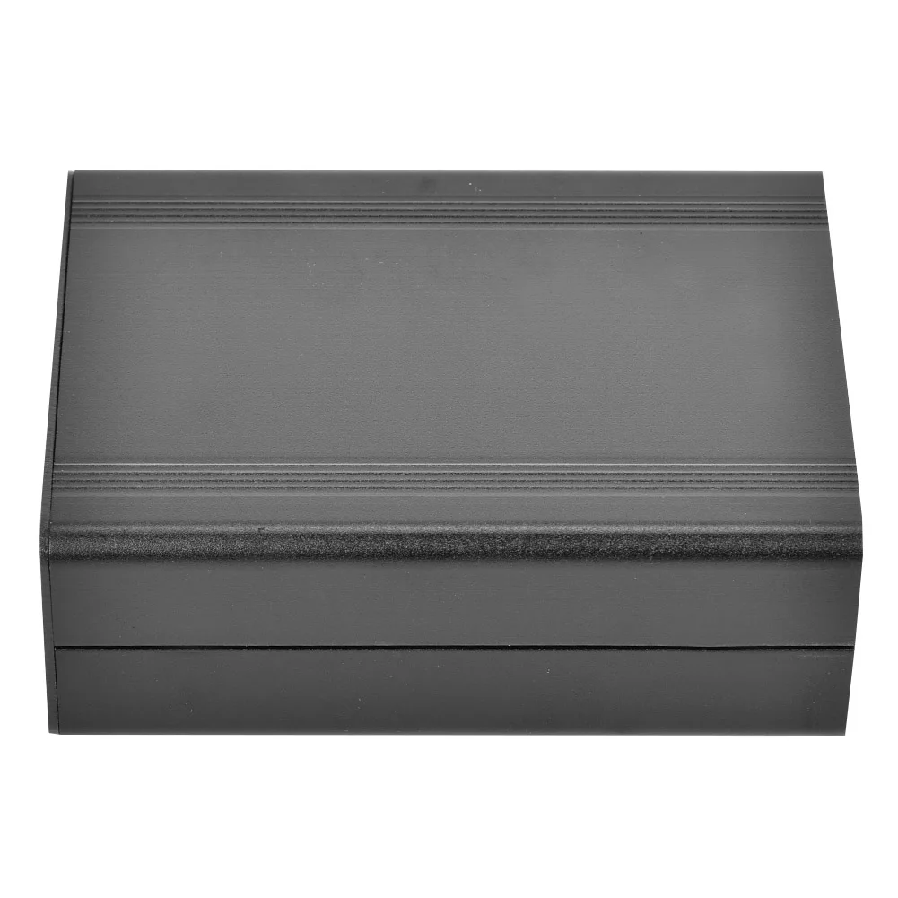 Aluminum Alloy Project Box Sandblast Oxidized Black Enclosure Electronic Case 3d printer enclosure patch panel enclosure