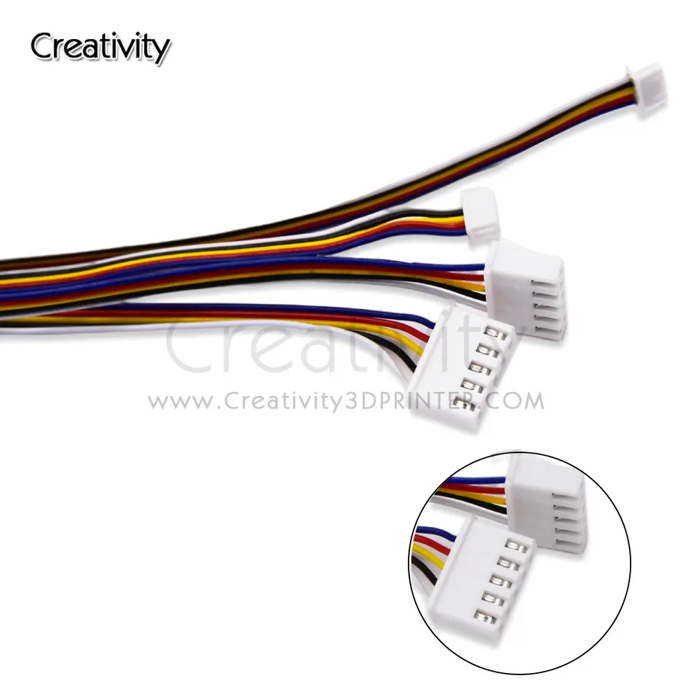 Creativity 3D Printer Parts BL Touch Extension Cable 1.5M/150cm wire Five-Color Cable For CR-10 Ender-3 3D Printer