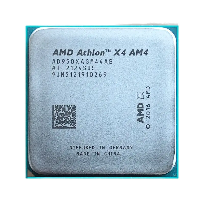 AMD Athlon X4 950 3.5 GHz Quad-Core Quad-Thread L2=2M 65W AD950XAGM44AB Socket AM4 no fan cpu processor
