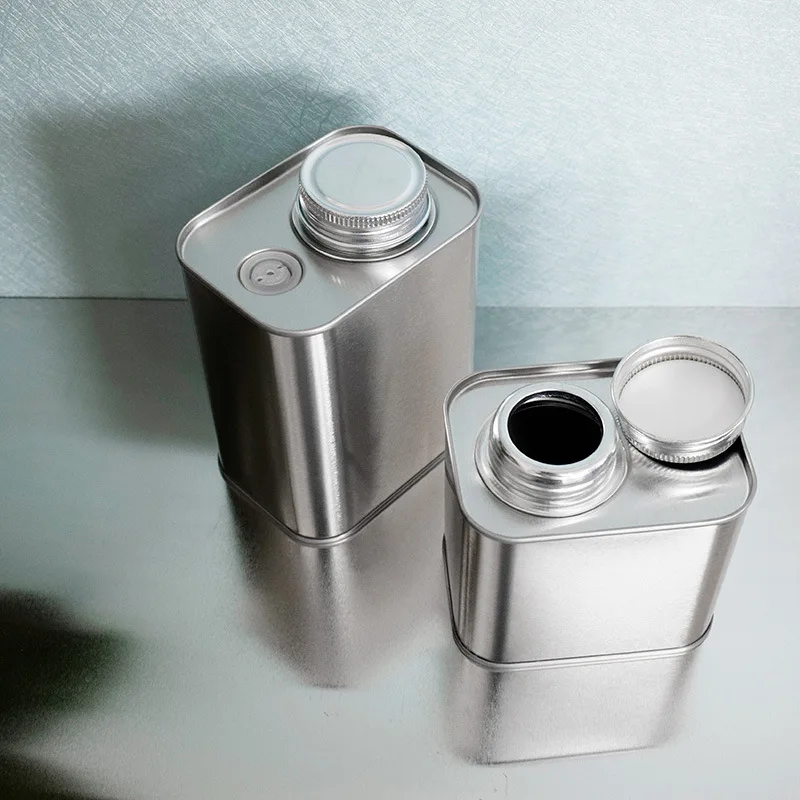Tinplate Coffee Bean Storage Tank Powder Sealed One-way Valve Exhaust Portable Glass Container