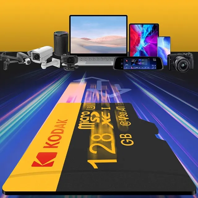KODAK Mobile Memory Card 256GB Recorder Storage High Speed 128GB monitoring SD Card 64GB 32GB TF Gaming Microsd Class10 U3 V30 5 KODAK Mobile Memory Card 256GB Recorder Storage High Speed 128GB monitoring SD Card 64GB 32GB TF Gaming Microsd Class10 U3 V30 5