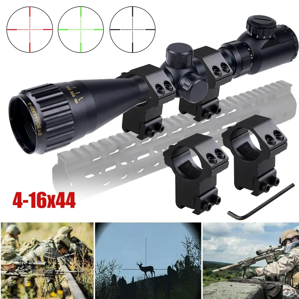 RedGreenLuminousCrosshairVisionMonocularSightRiflescopeHunting