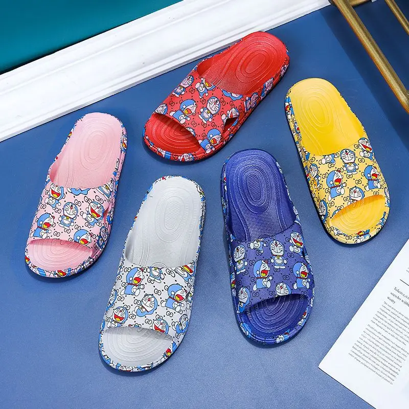 Miniso Snoopy Colorful Platform Slippers Couples Indoor Slippers