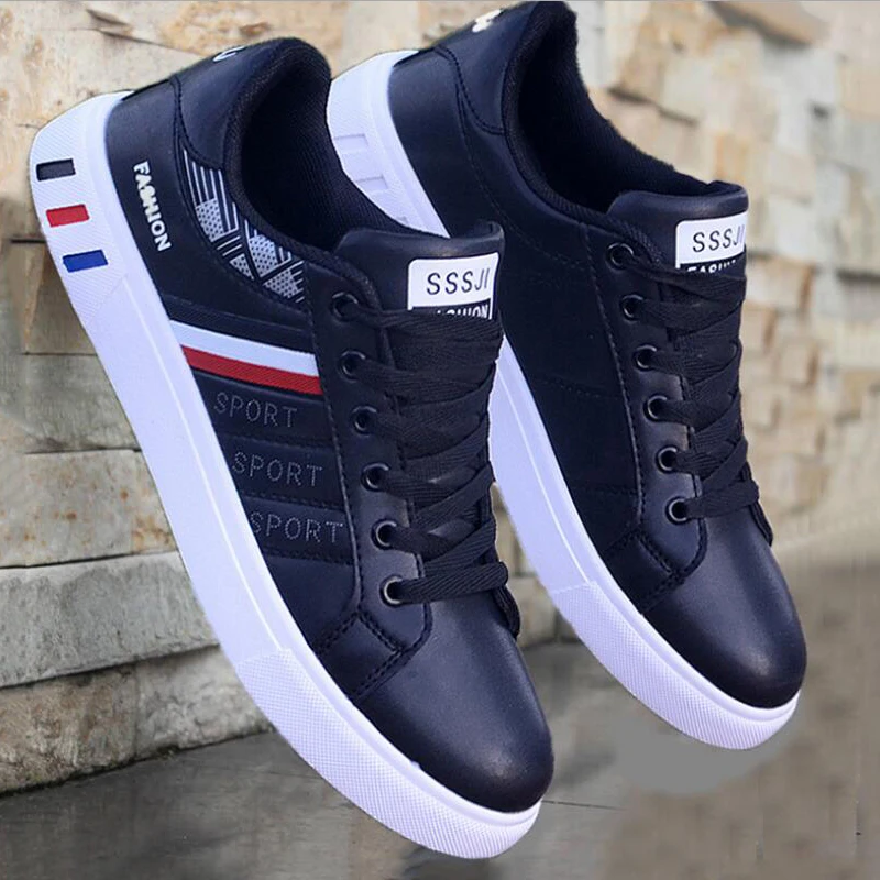 Skateboard Shoes For Men Flats Sport Shoes Zapatillas Hombre Lightweight Comfortable Leather Fashion Shoes Male Sneakers 47 48 9