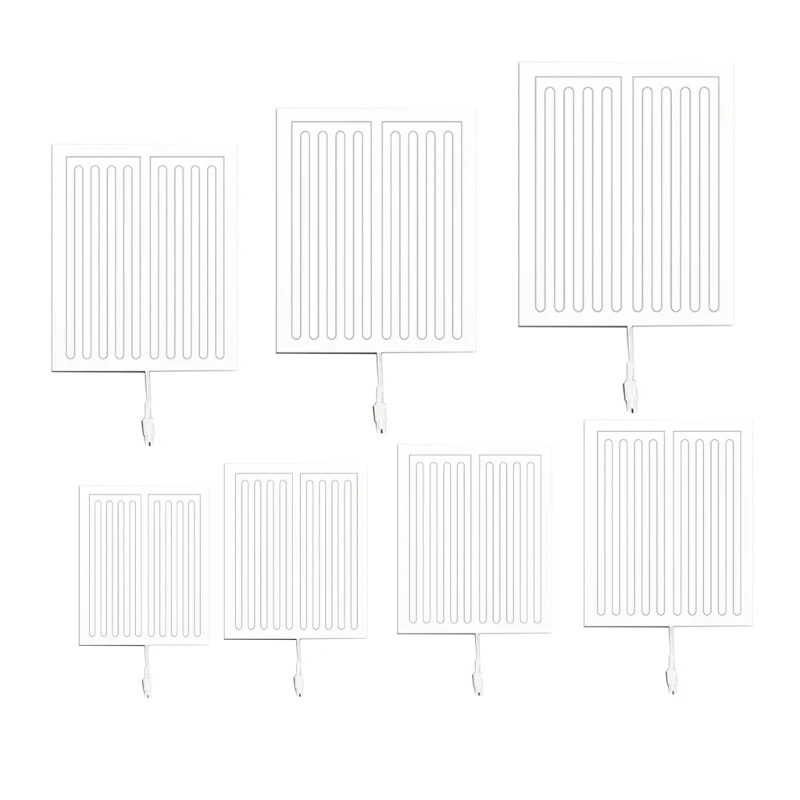 Fog Resistant Heating Pad Glass Defogging Film Defoggers Pad Heaters for Bathroom Glass Enhances Your Glasses Experience 2