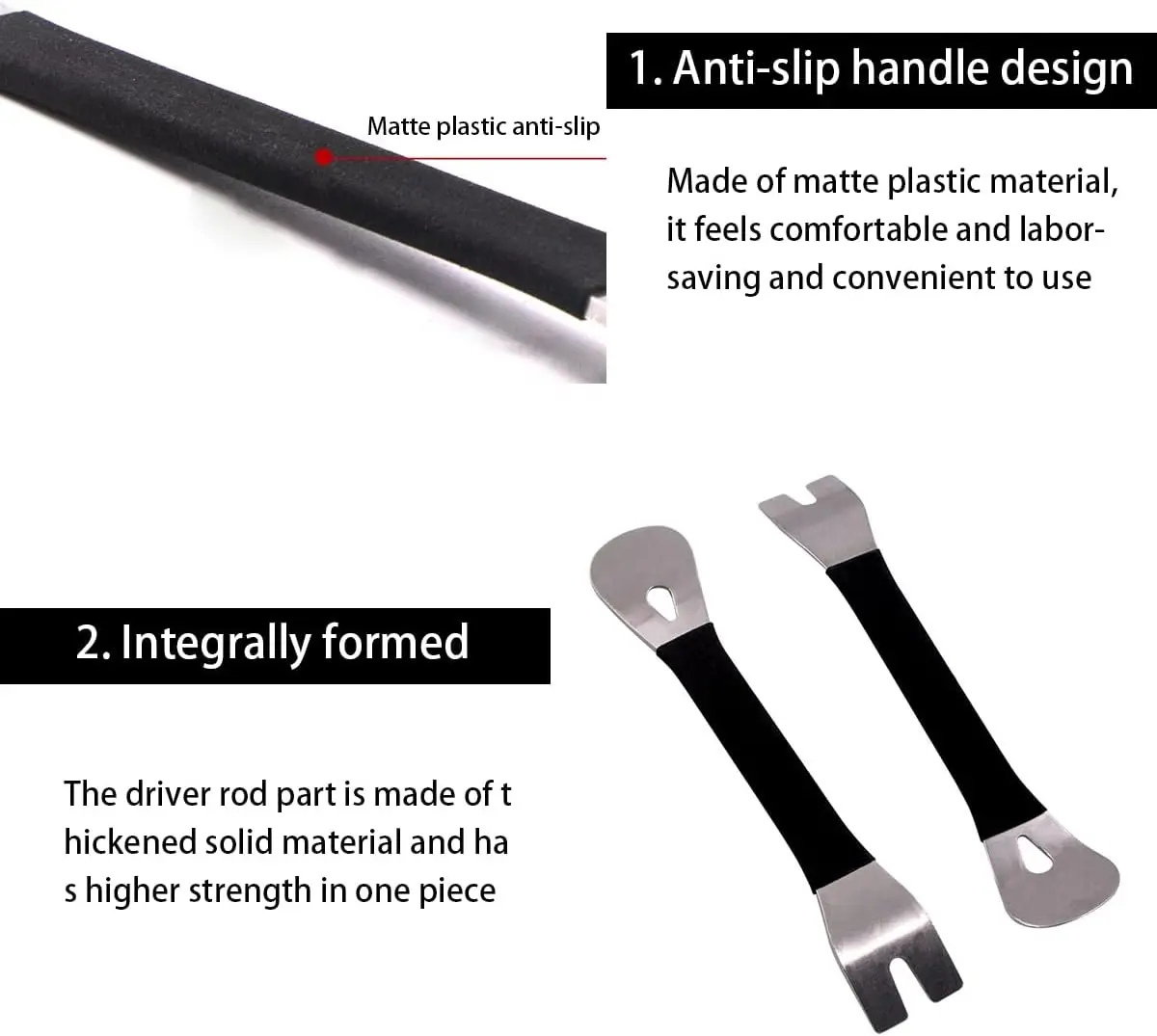 Car Metal Trim Removal Tool  Auto Fastener Pry Tool,1/4/12Pc Door Panel Radio Audio Installer,Car Interior Exterior Replace Tool