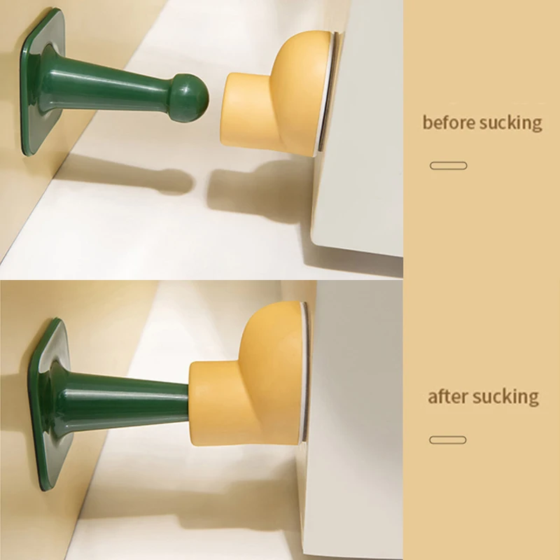 Creative Mute Door Stoppers Wall Protection Safety Shock Absorber Door Handle Shoe Shape Bumpers Security Wall Protectors silicone door stopper door stopper bumpers door stopper silicone rubber bumpers