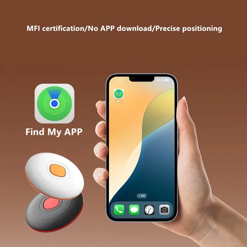 AirTag Bluetooth Tracking Search Finder Smart Tag GPS Tracker Locator Global positioning Device Anti-lost Work With Find My APP