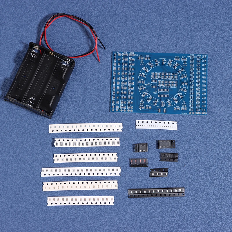 SMD Advanced Full Patch Welding Practice Board Electronic Components SMT Skills Training PCB Welding Practice Kit 2