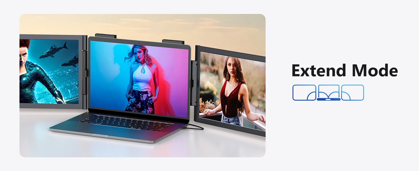 Écran Portable USB-C 14" Triple Moniteur S311aa466fc1e4fc7afa770634c6bc960U