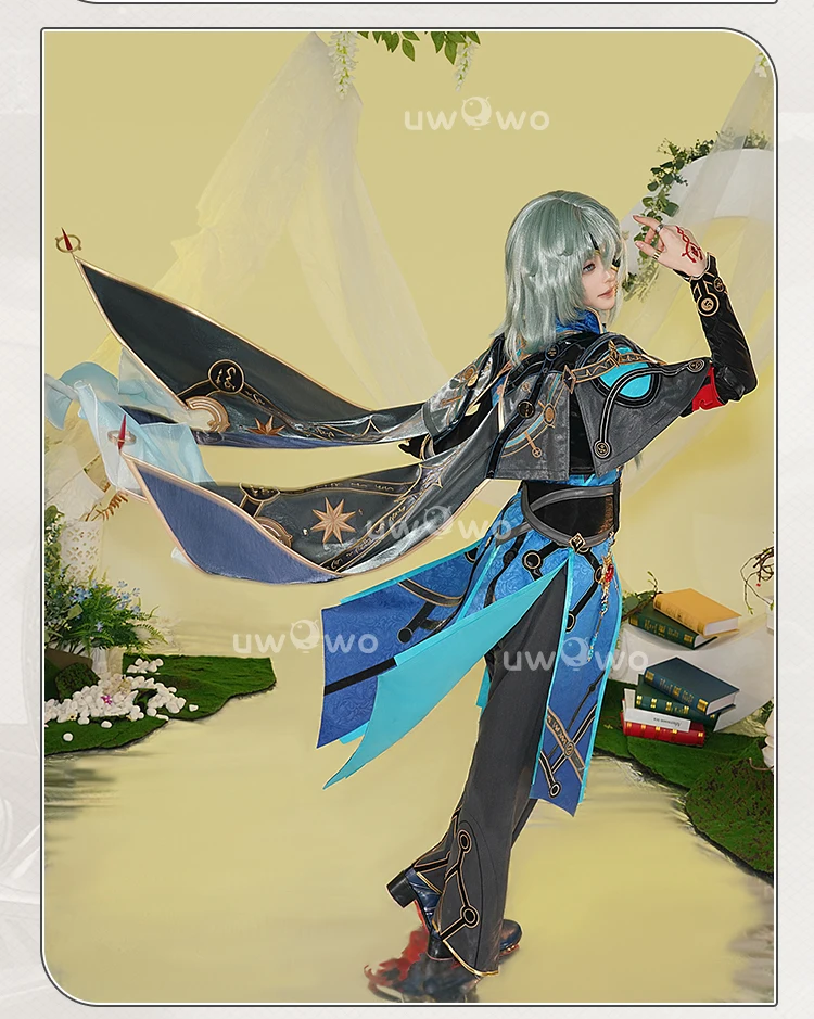 Anaxa Cosplay Kostüm Honkai: Star Rail Anaxa Male Halloween Costume 4