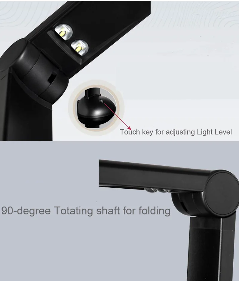UXCELLMO Portable High-Speed A3 A4 A5 Document Photo Book ID Card 12M Cam Scanner Visualizer 3264*2448