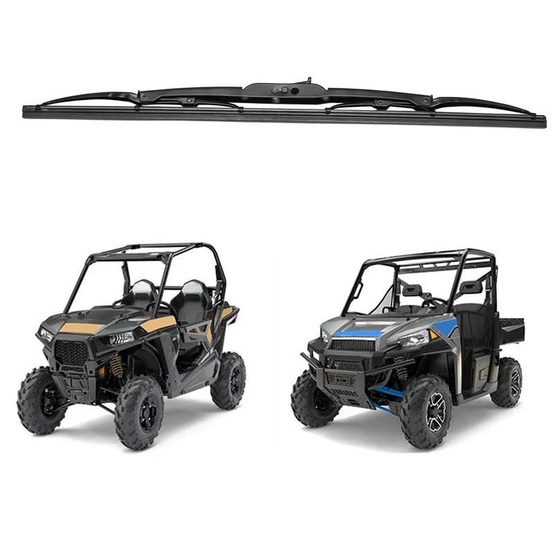 Universal Windshield Wiper Arm 15.7 Wiper Blade Kit and Motor 12V with 90 Degree Wipe CongratsYiCross2019 Electric UTV Windshield Wiper Kit,with 12V Motor Fit for Polaris Ranger RZR 900 1000 