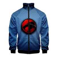 Classic anime ThunderCats Jacket Men 3D Polyester Slim Fit Windbreaker Men Zipper Fashion Casual Jacket Harajuku Streetwear Tops 1