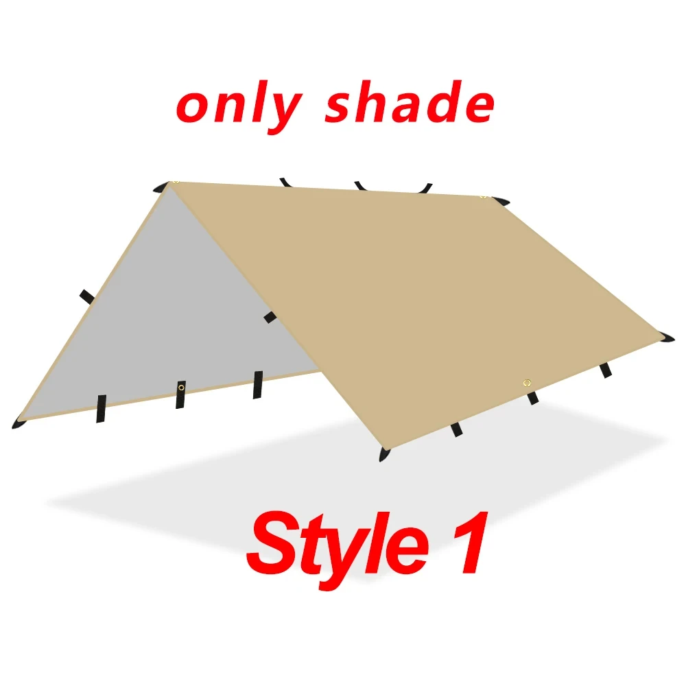 Waterproof Outdoor Tarp Shelter and Sun Shade Canopy