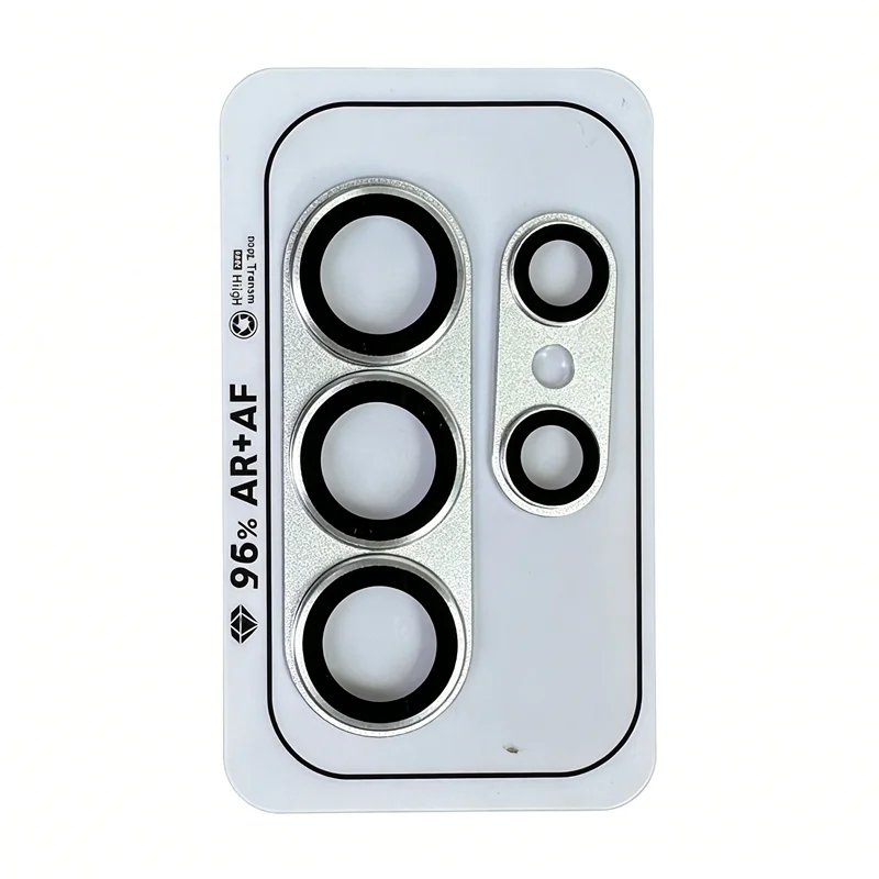 8K HD Full Cover Matte Camera Protector with Metal Frame - Premium Glass Accessory