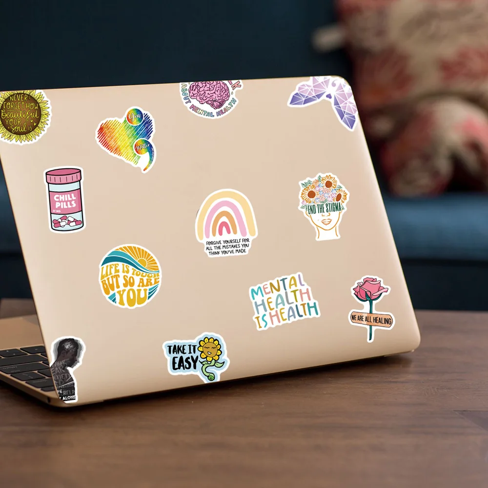 Inspirational Mental Health Graffiti Sticker Decals