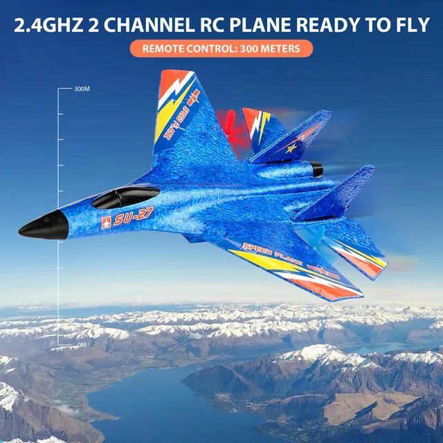 RC Plane SU-27 Helicopter Remote Control Aircraft 2.4G Airplane Remote Control EPP Foam RC Vertical Plane Children Toys Gifts 4