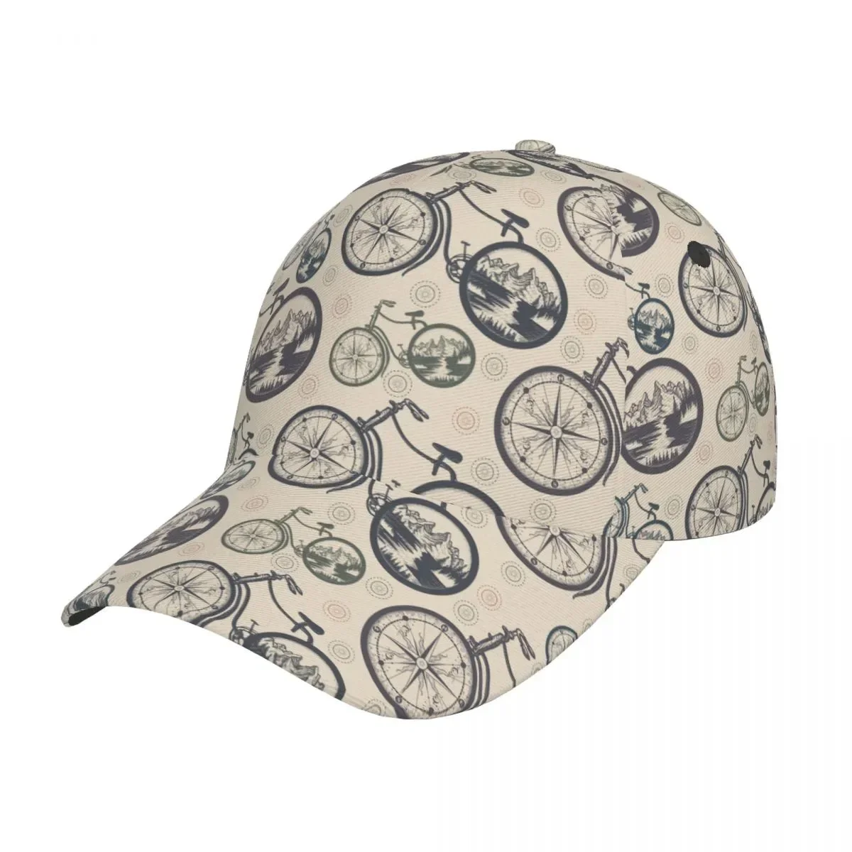 

Bicycle Traveller Travel Tourism Adventure Baseball Cap Outfits Casual Bike Bicycles Wheels Headwear Unisex Outdoor Summer