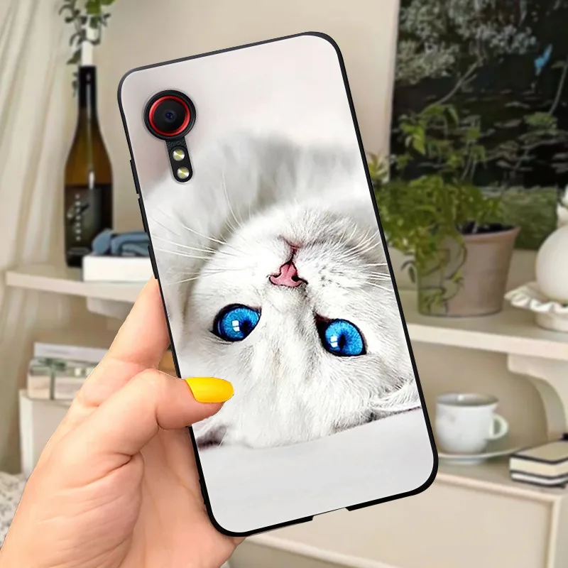 Black Fashion Silicone Soft Shockproof Phone Case