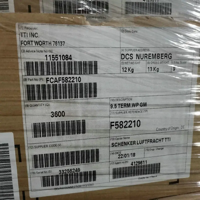 

Delphi Aptiv original connector F582210
