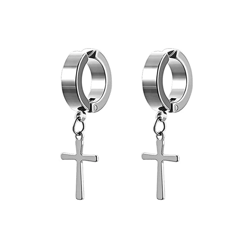 Pendientes Aretes de iman magneticos tipo piercing falso sin agujero, Mode  de Mujer