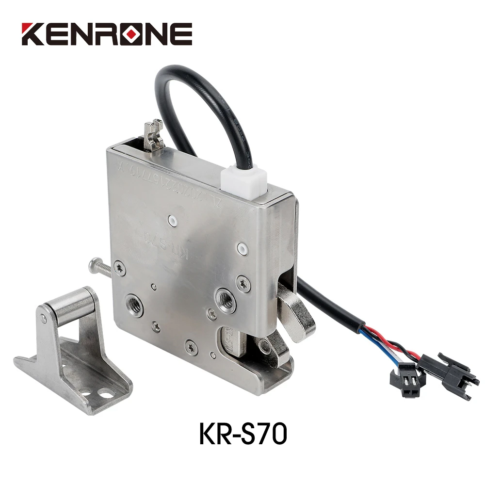 Kerong Dc 12v/24v Outdoor Electronic Rotary Latch Ip65 Water Proof