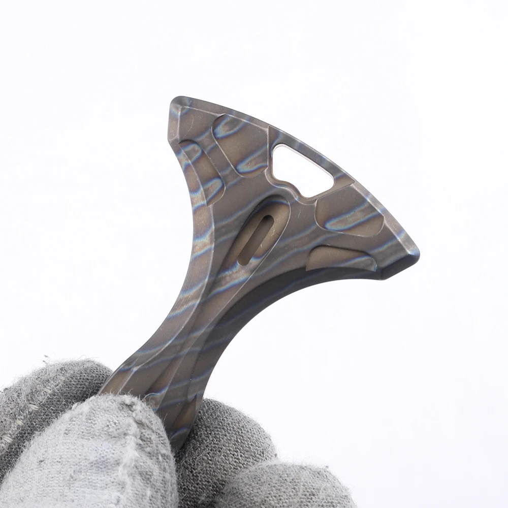 다기능 캠핑 EDC 펜던트, 깨진 창문 탈출 도구, TC4 티타늄 합금