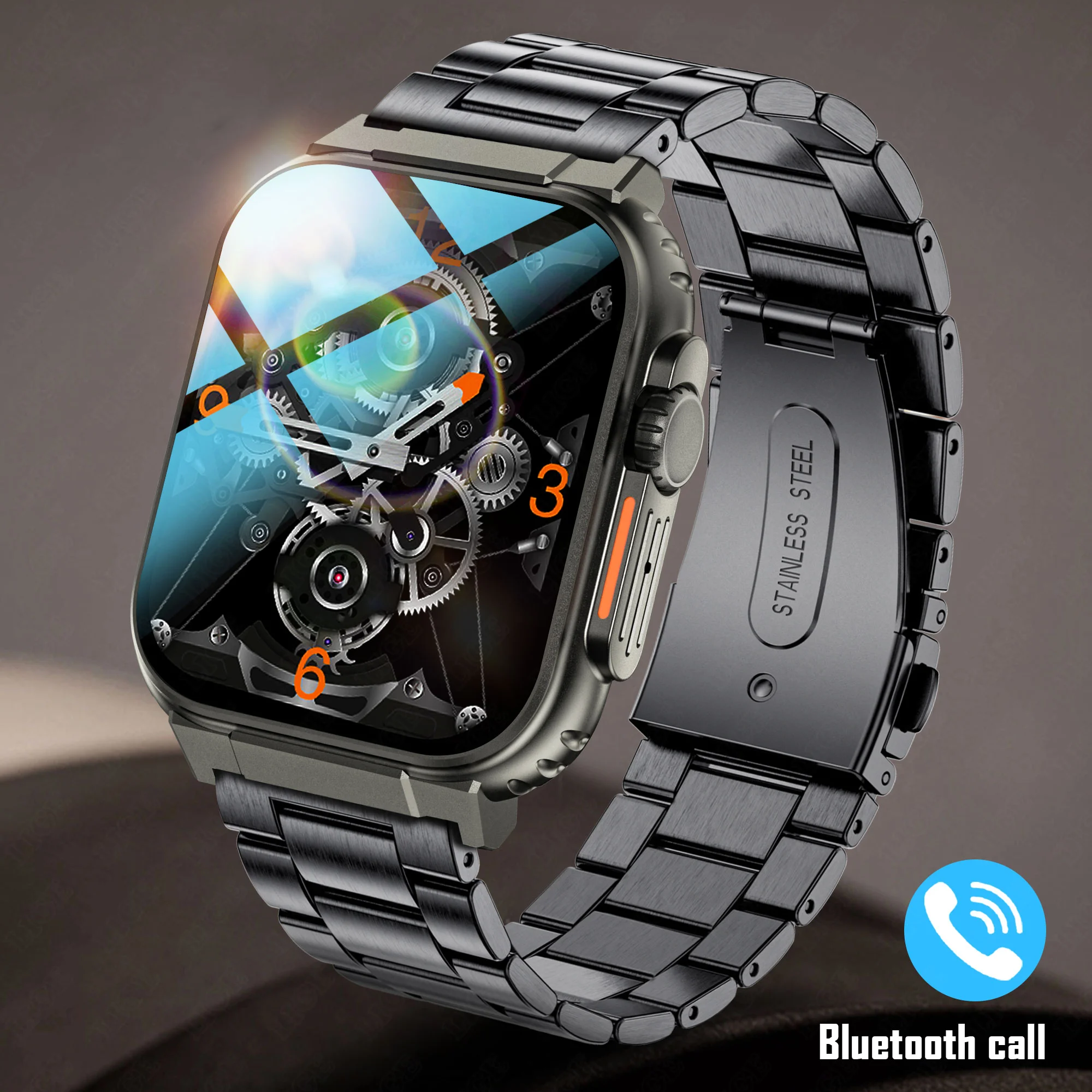 

Смарт-часы PK HK8 Pro Max мужские водонепроницаемые, 600 мАч, Bluetooth, TWS