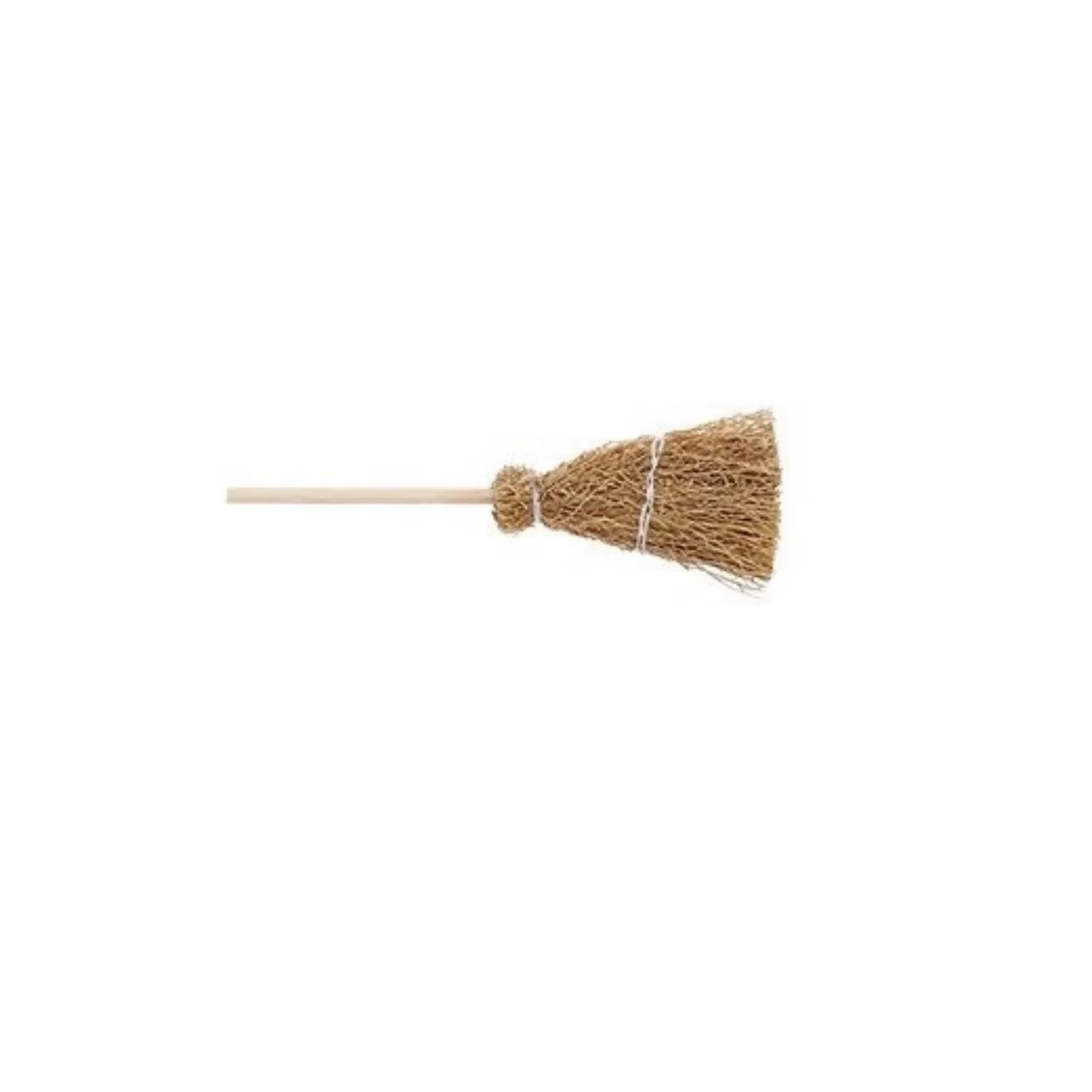 1PC Korean - Style Mini Broom Hair Clip, Cute Handmade Straw Hairpin, Unique Hair Accessory For Women Girls