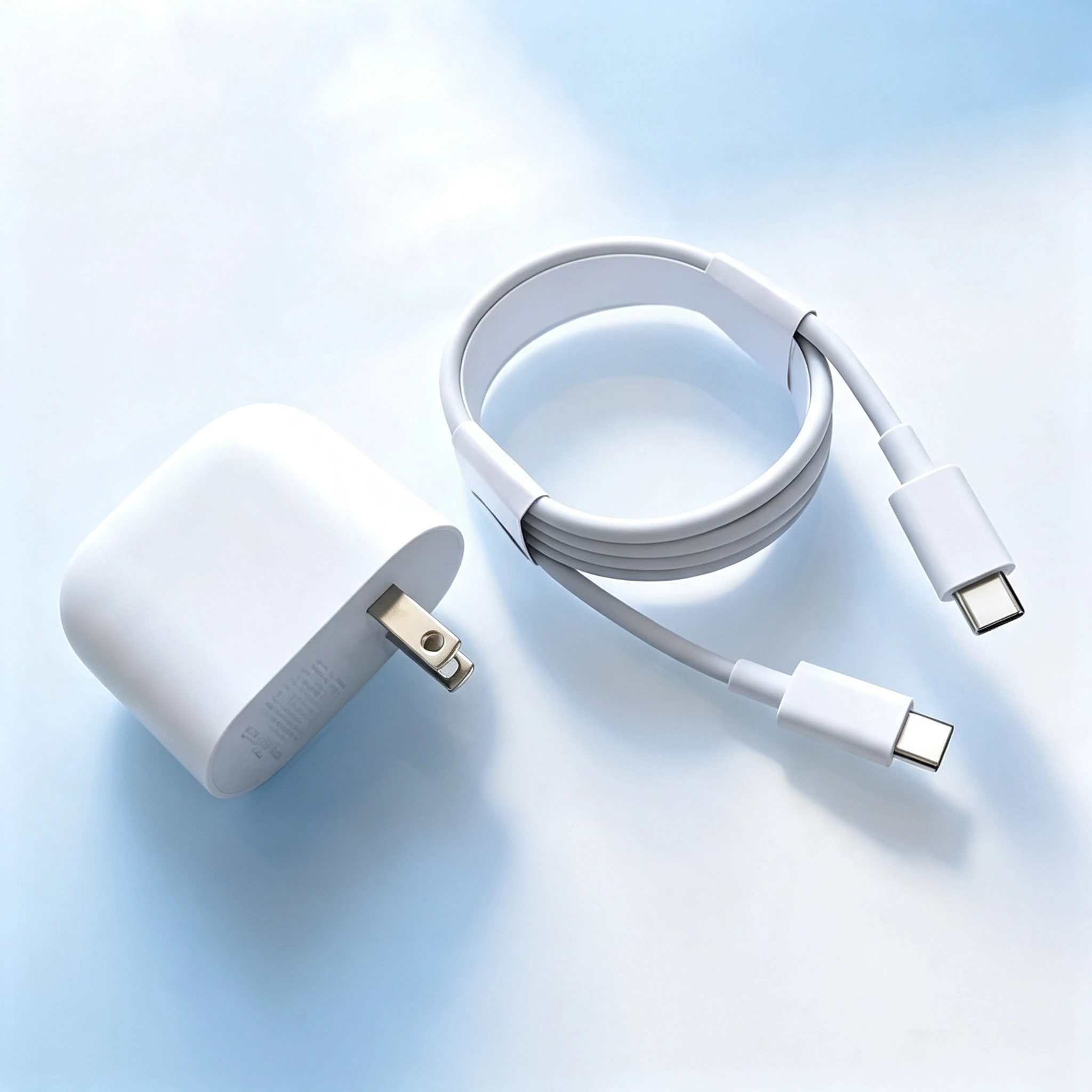 High-Speed 45W PD USB-C Charger with Charging Cable