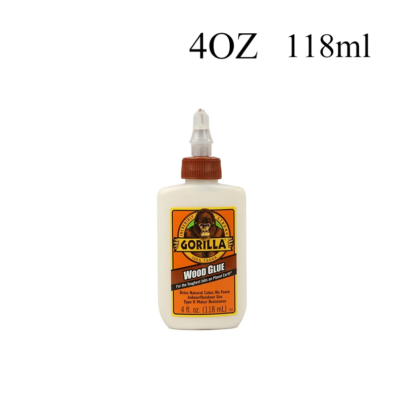 Gorilla Woodworking Glue Quick Drying Super Strength Bonding Super Adhesive  Waterproof Safe Natural Color - Wood Glue - AliExpress