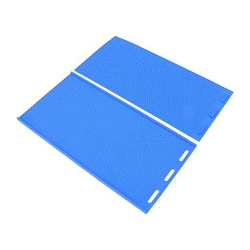 

2Pcs Beeswax Sheets Set Kit DIY Mold,Soft Press, Easy To Use Mould Tools And Beekeeping Embosser Machine