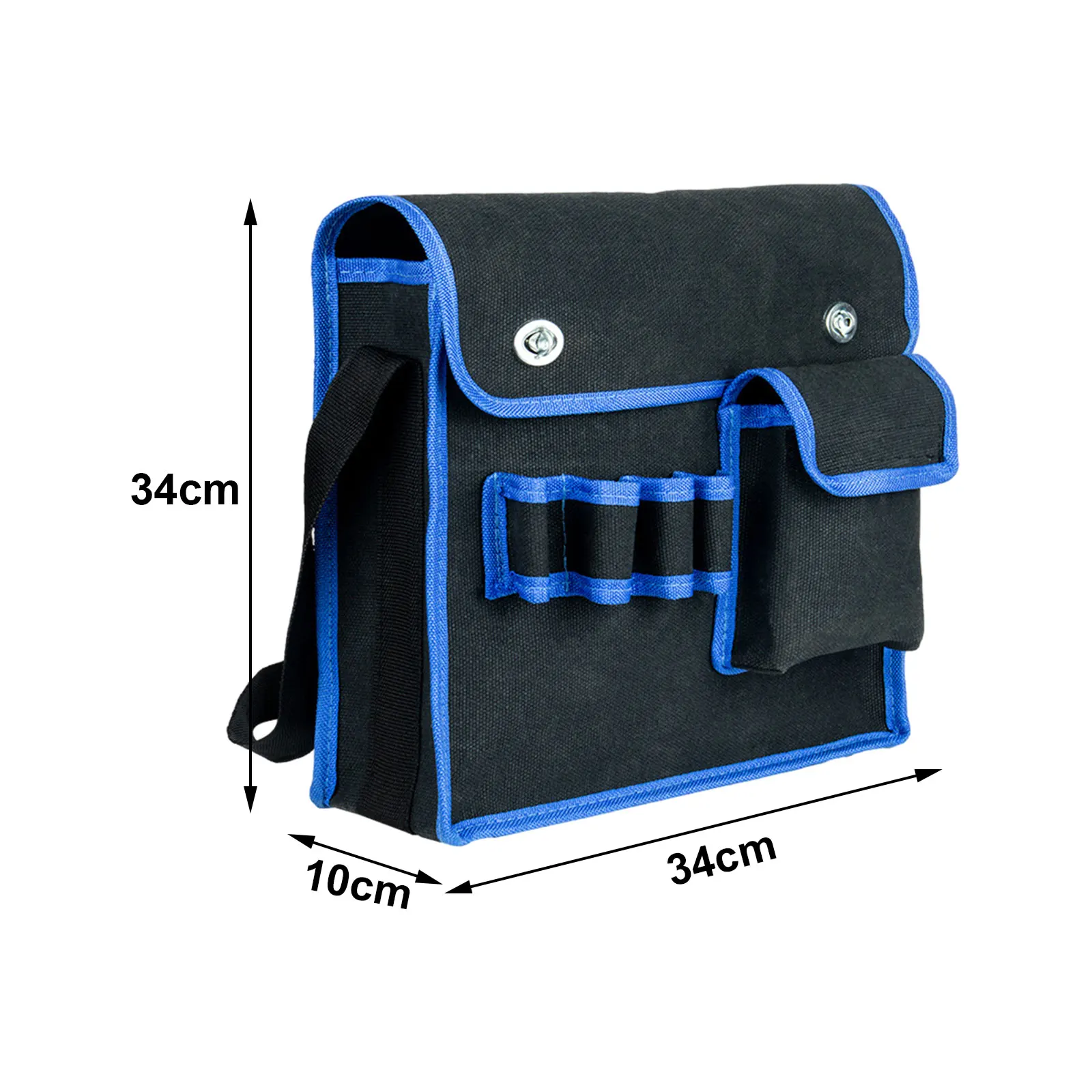 Sac à Outils En Toile, Pochette De Rangement à La Taille, Pochette à Outils Avec Boucle De Sécurité Pour Menuisier, électricien, Bricoleur