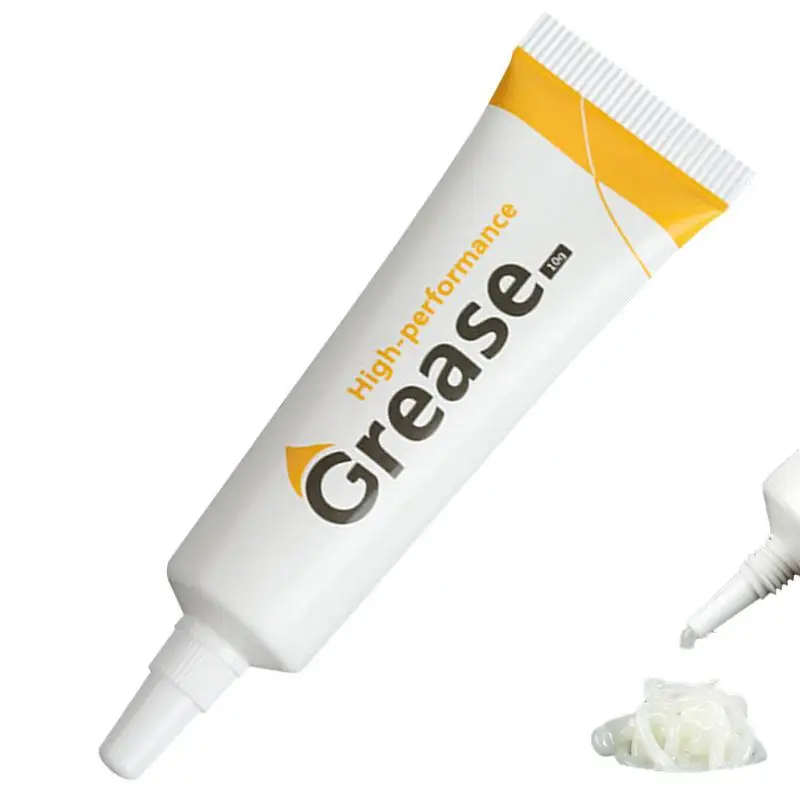 10g Zipper Lubricating Cream Silicone Grease for Gears Clothes Efficient Lubricant Tube Lubricating Greas Waterproof Lubricant