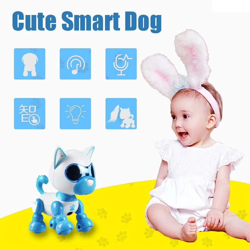 New Electronic Smart Robot Dog Music Dance Walking Interaction Puppy Pet Robot Toy Intelligent Robots for Toys For Kids Gifts 3