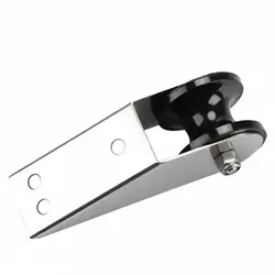 Stainless Steel Anchor Line Roller - Durable and Easy to Install (Beige)