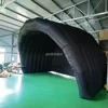 Hot sale Outdoor black inflatable stage tent rooftop booth Inflatable Stage Cover Marquee concert shelter dome marquee cover 5