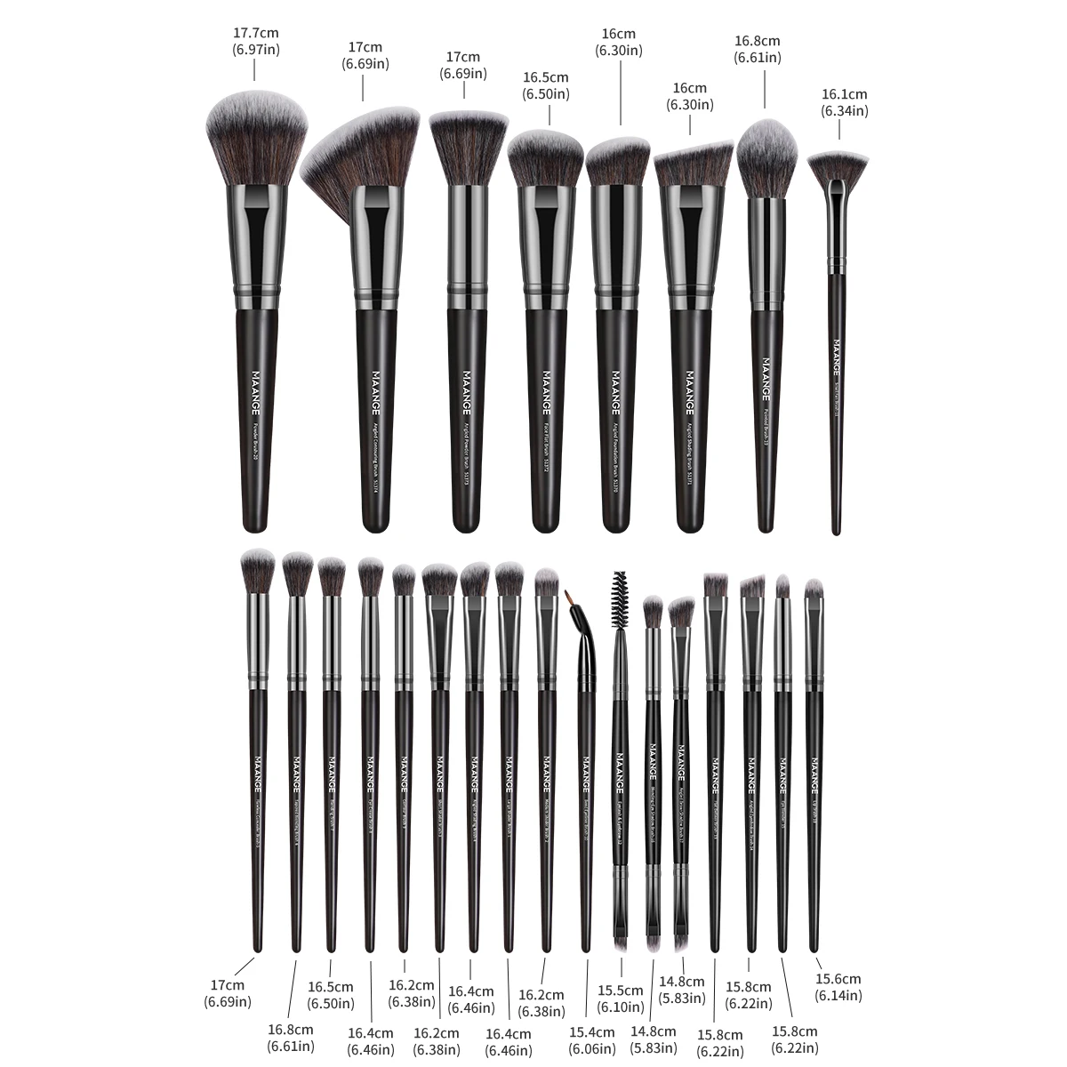 Maange 25Pcs Premium Brush Set S311Cb5Db5E3D40F8Bee62Fa5Eeeef74Dt