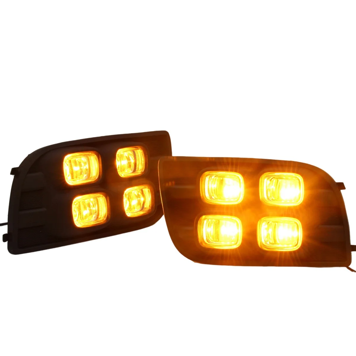 

Двухцветные поворотные огни, дневные ходовые огни, противотуманные фары, сигнальные огни для Toyota Sequoia 2007-2017