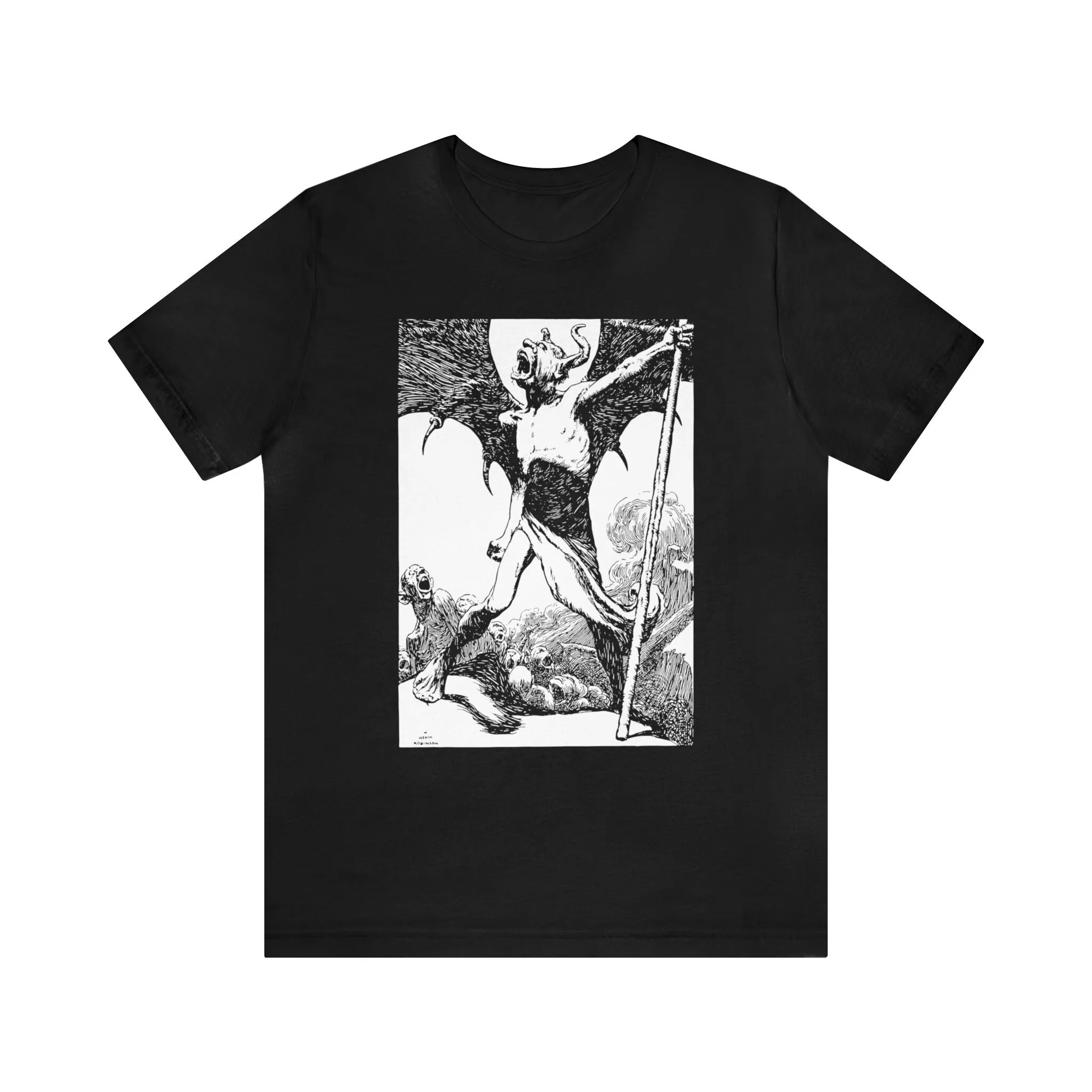 T-Shirt Lucifer Will Break Loose William Heath Robinson