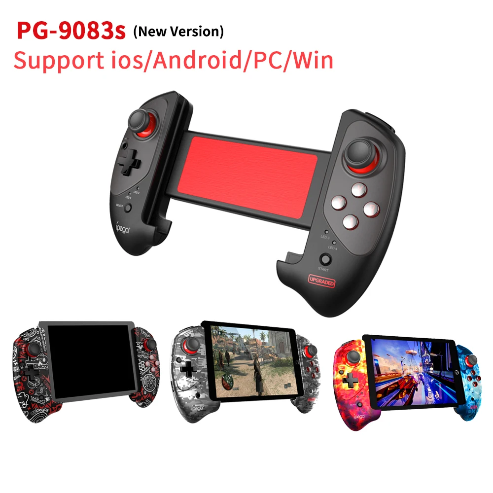 Gamer Extend Wireless Controller IPEGA PG-9083s Bluetooth Gamepad Console Joystick for pubg IOS Android TV Box Smartphone Tablet