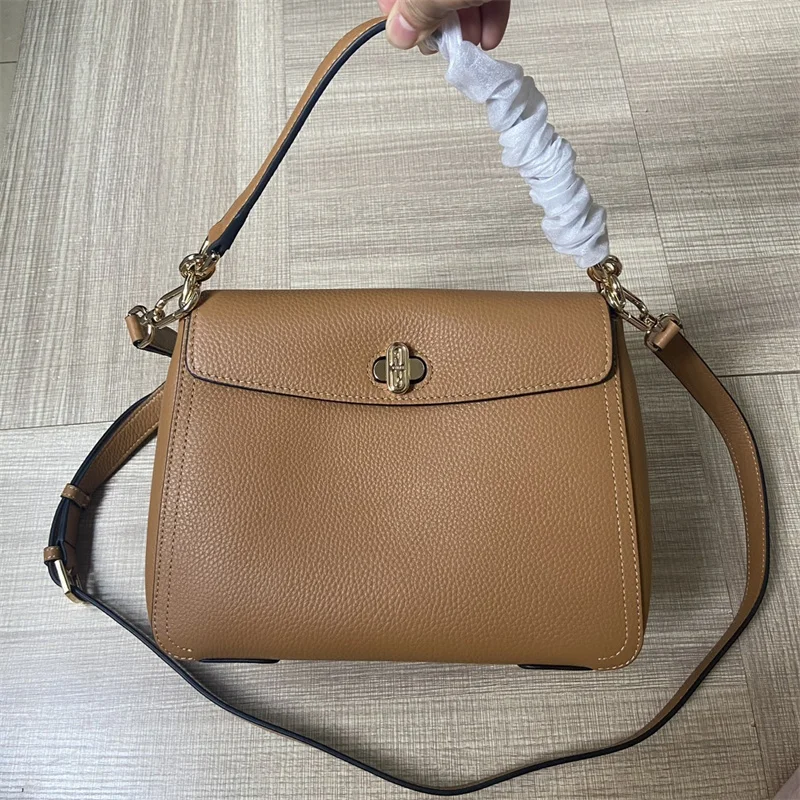 

24 Estate Nuovo F-Famiglia Tofu Bun Litchi Modello Cow Skin Flip Casual Una Spalla Oblique Straddle Handheld Commuter Borsa dell