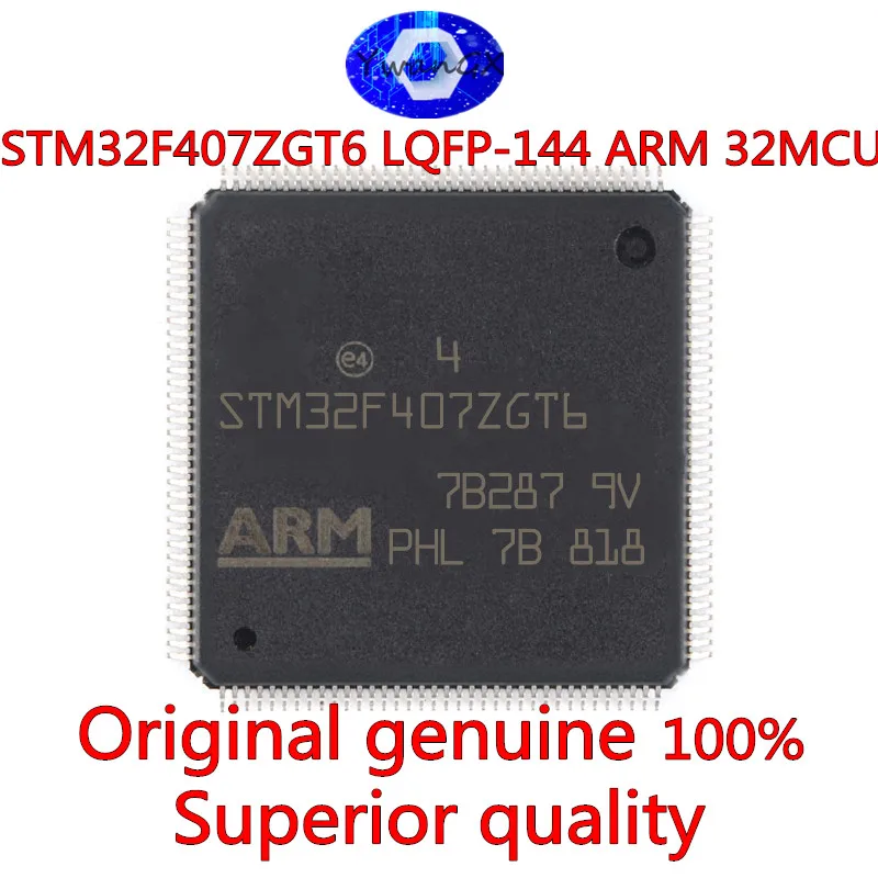 

Original genuine stm32f407zgt6 lqfp-144 arm cortex-m4 32-bit microcontroller MCU