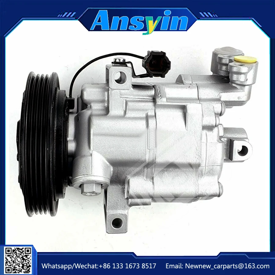 

Новинка для Nissan MARCH III MICRA K12 16V NOTE E11 1,4 1,6 Компрессор переменного тока DKV08 92600AX80A 92600AX80B 92600AX800 92600AX84B